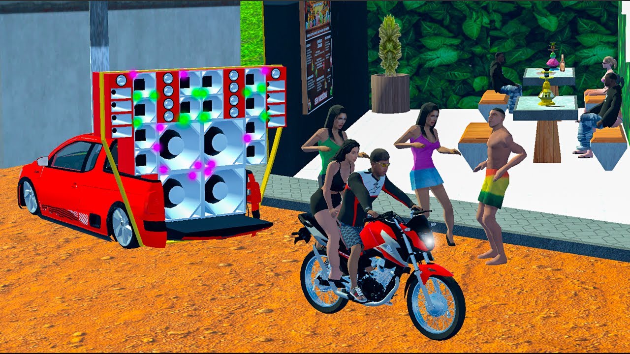 NOVO JOGO DE MOTOS DO GRAU COM CARROS REBAIXADOS PARA CELULARES 🔥