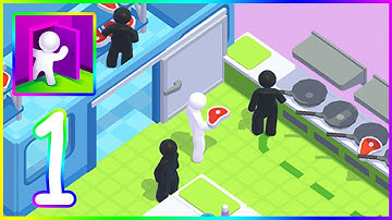 Staff! - Job & Life Simulator‏ Gameplay Part 1 (iOS, Android)