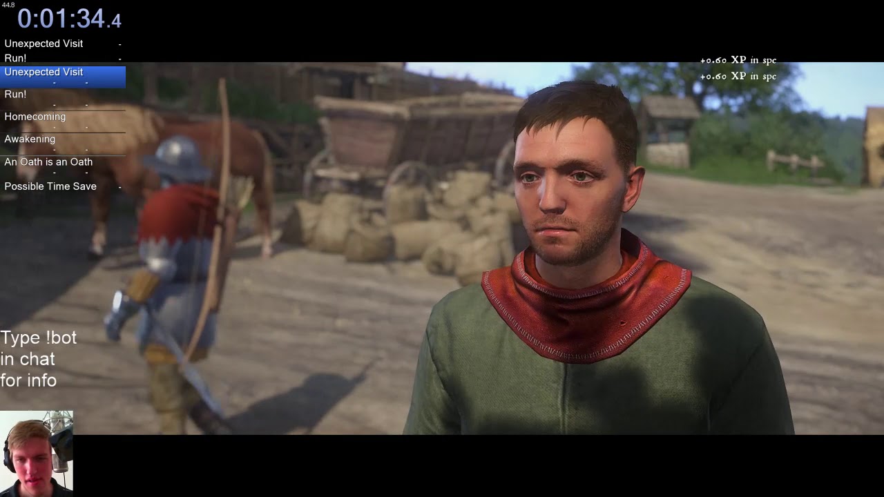 Kingdom Come: Deliverance Hardcore Mode All Negative Perks in 6 hours