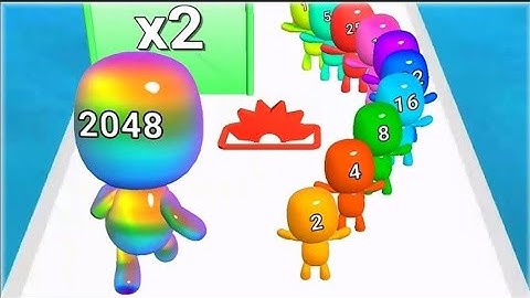 Man Runner 2048 🟢🔴🟢 Walkthrough Android iOS Max Levels Full GamePlay By GammerUk04