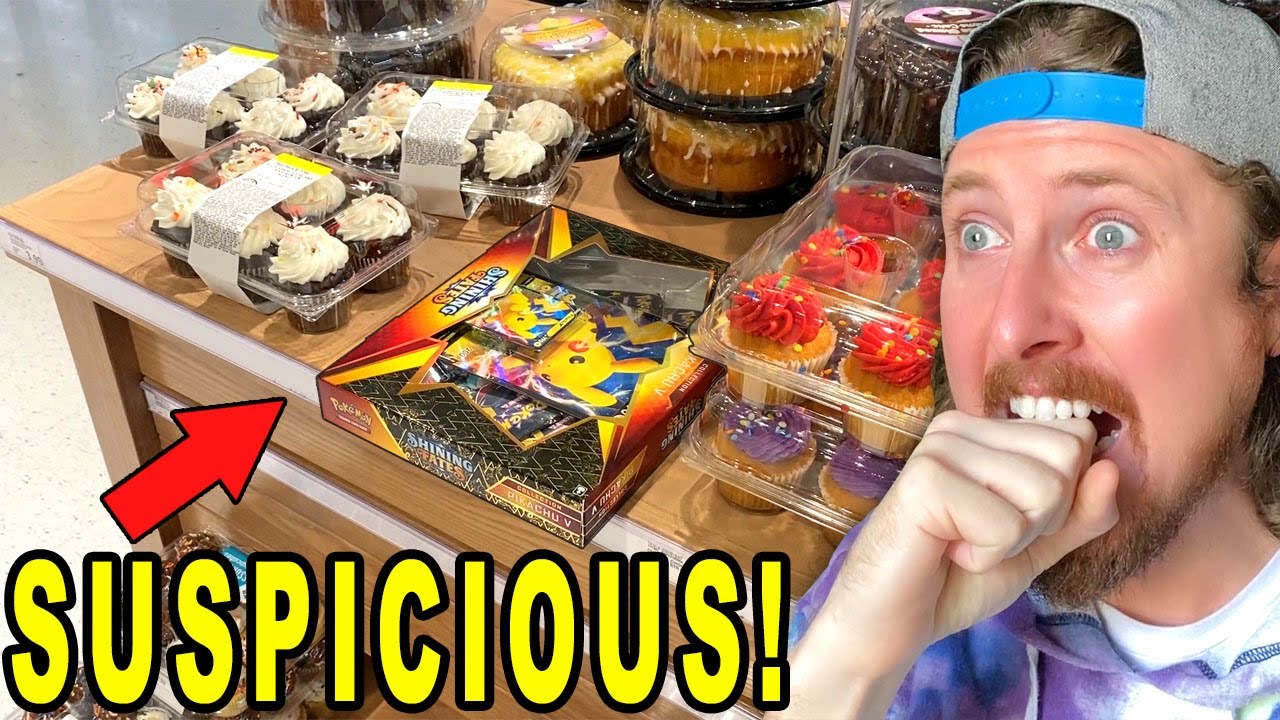 BE CAREFUL with the SUS POKEMON CARDS BOX in the GROCERY STORE! (opening it)