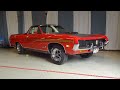 1971 Ford Ranchero GT in Red & 429 Cobra Jet CJ Engine Sound on My Car Story with Lou Costabile