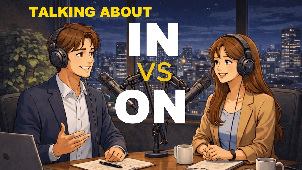 IN vs ON in English Grammar | Learn Confusing Grammar Easily | English Learner Classes