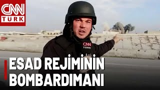 Hama'daki Saldırı Anını CNN TÜRK Görüntüledi! İşte Bombardıman Anları...