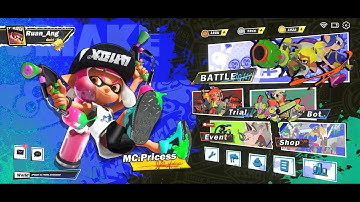 【Unity】スプラトゥーンに基づくモバイルゲームにおけるUIおよびUIアニメーション作品