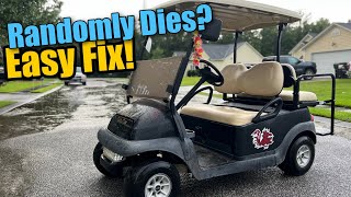 How To Fix A Club Car Golf Cart that Randomly Dies While Driving | MCOR Replacement