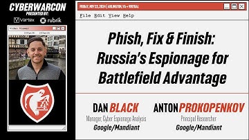 Phish, Fix & Finish: Russia