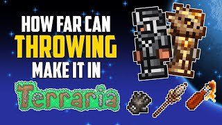 How Far Can Throwing Make it in Terraria? | HappyDays