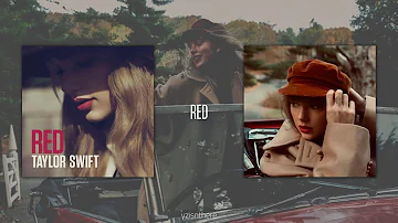 Taylor Swift - Red (Original vs. Taylor's Version Side-by-Side Comparison)