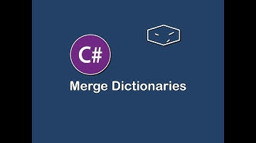 merge dictionaries in c#