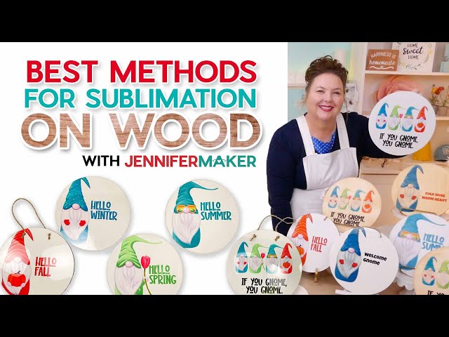 Sublimation on Wood: What is the Best Method? - Angie Holden The