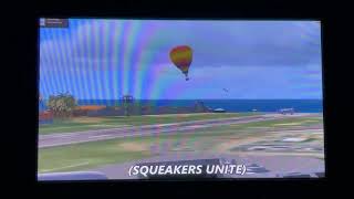 Hot Air Ballon Does A Vertical