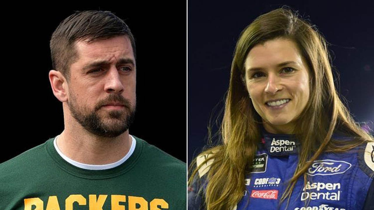 As a fan, Aaron Rodgers excited for girlfriend Danica Patrick's final race