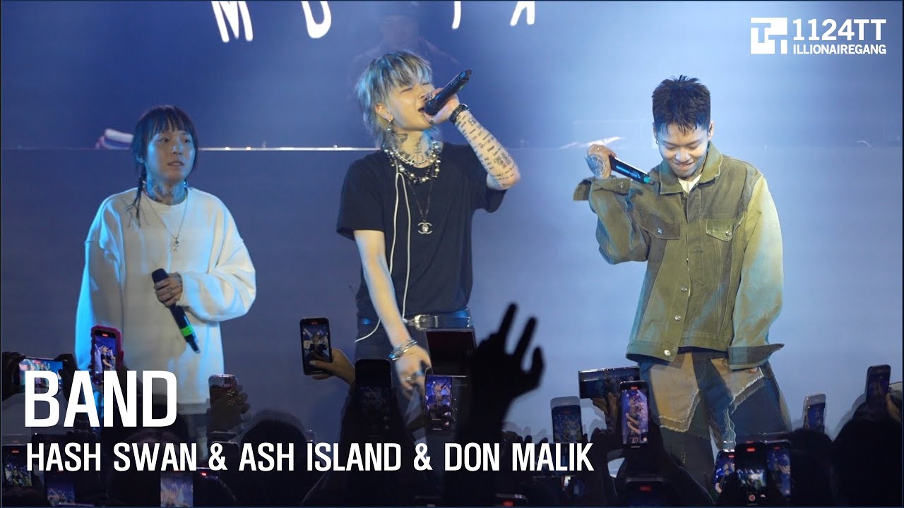 2023.07.07 BAND : ASH ISLAND & HASH SWAN & DON MALIK (AU/NZ TOUR ...