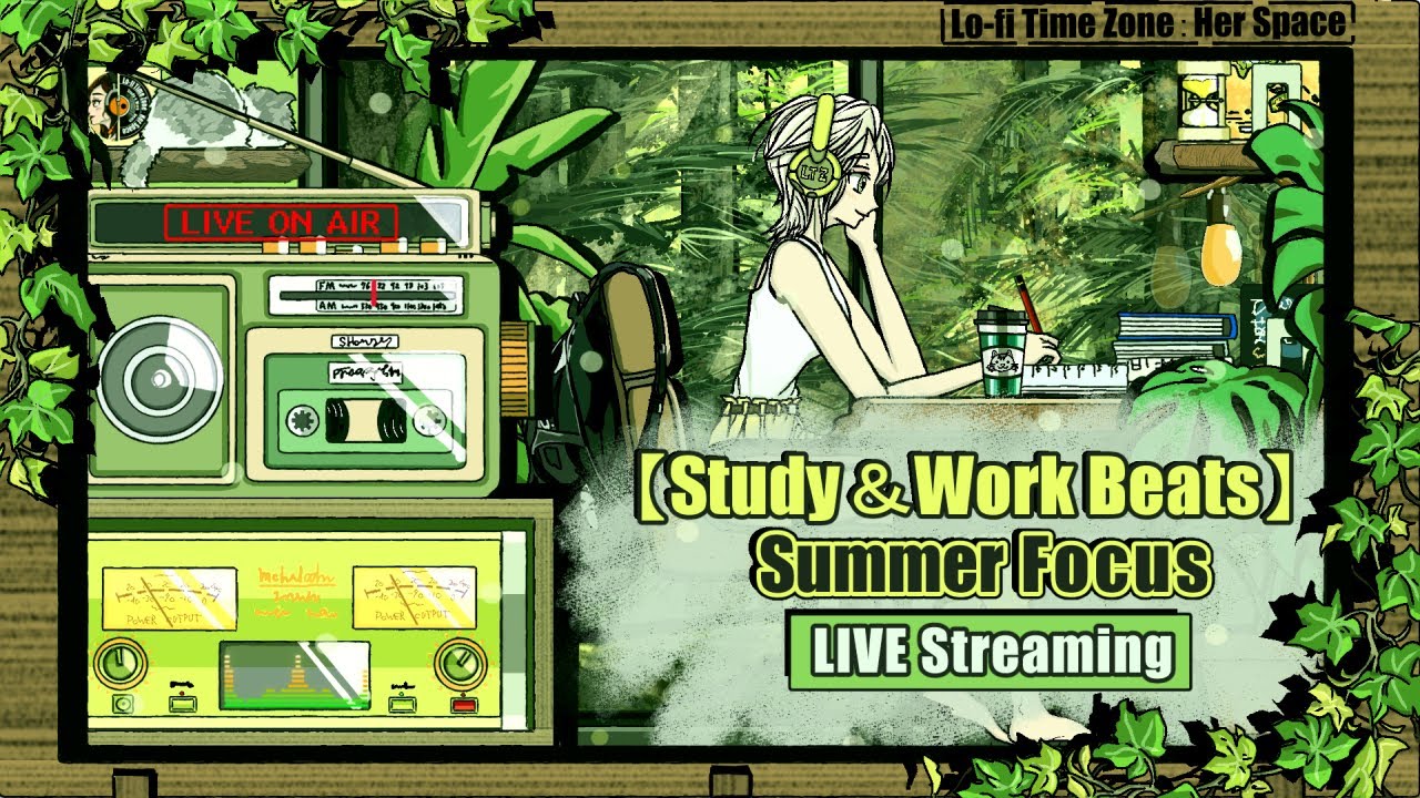 3/9 🍃Сфокусированный Lo-fi для движения вперёд｜Green Phase  #lofi #study