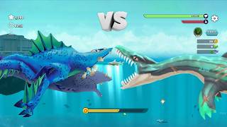 Hungry Shark Evolution -Abyssark Vs Nessie - New Gameplay 🦈