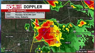 Track Monday evening storms around the Panhandle screenshot 4