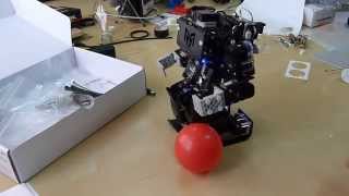 RQ-HUNO Improved Performance after Fine Tuning the Zero position by RoboSavvy