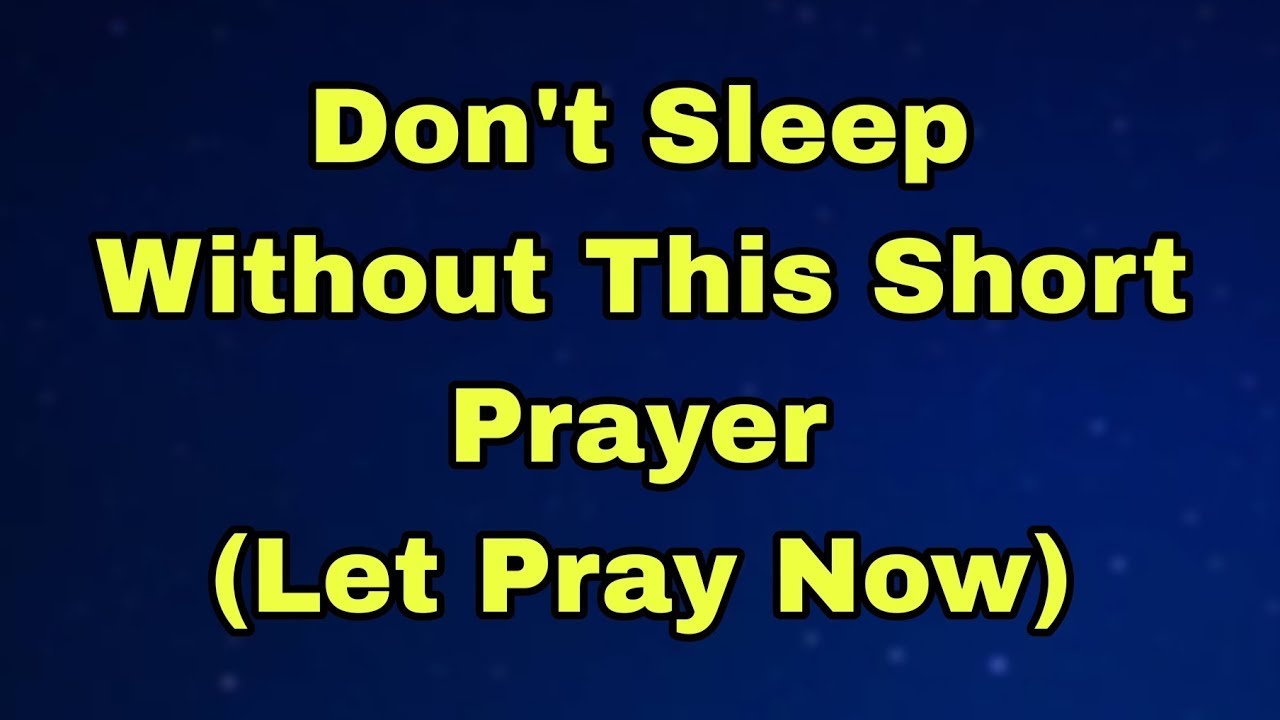 Powerful Night Prayer Before Bed | Peace, Protection, Healing  (Pray This & Sleep Blessed!)