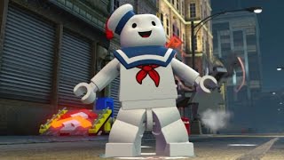 Lego Dimensions - Stay Puft Marshmallow Man Open World Free Roam Character Showcase