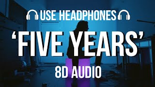 Bo Burnham - Five Years (8D AUDIO)  (From the Inside)