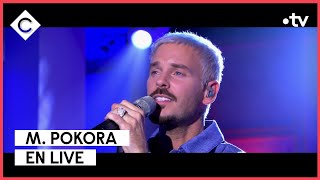 M. Pokora en live sur la scène de C à vous - 14/11/2022