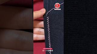 Common Basic Overlock Stitching Technique suitable for altering clothes pants shortening or lengt