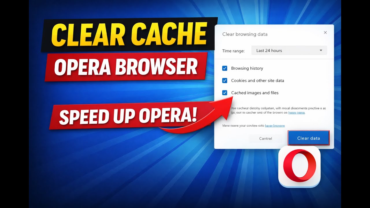 How to Clear Cache in Opera Browser | GearUpWindows Tutorial - YouTube