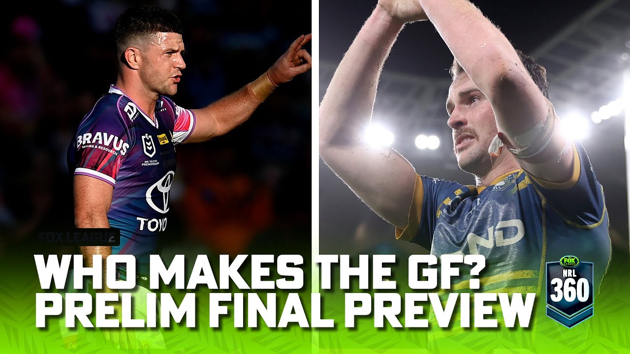 They need to kick on! - Its anybodys game in HUGE preliminary final! NRL 360 Fox League