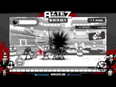 Video: Aztez è Un Elegante Hack-and-slash 2D In Bianco E Nero Combinato Con Un Gioco Di Strategia A Turni