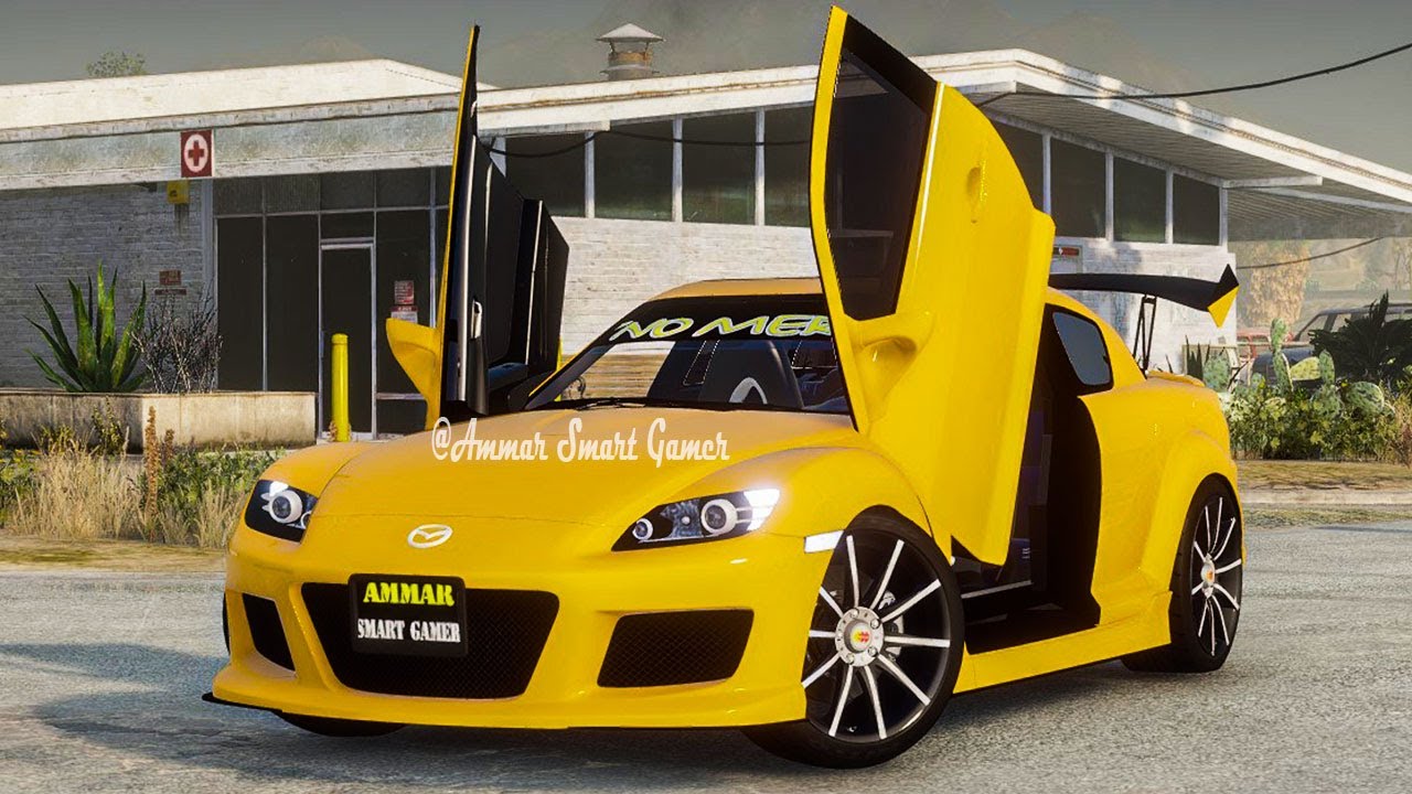 Kashir King Rx8 With Lambo Doors Modified By Ammar Smart Gamer @Kashir