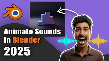 How to Make an Audio Visualizer in Blender - in 3 minutes #blender
