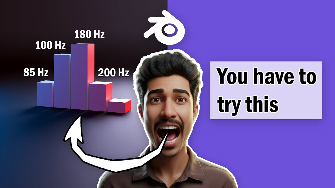 How to Make an Audio Visualizer in Blender 2025 - in 3 minutes 
