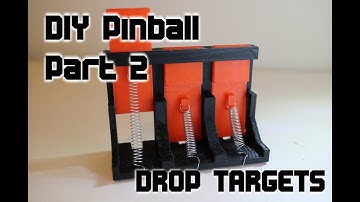 DIY Pinball part 2 - Drop targets