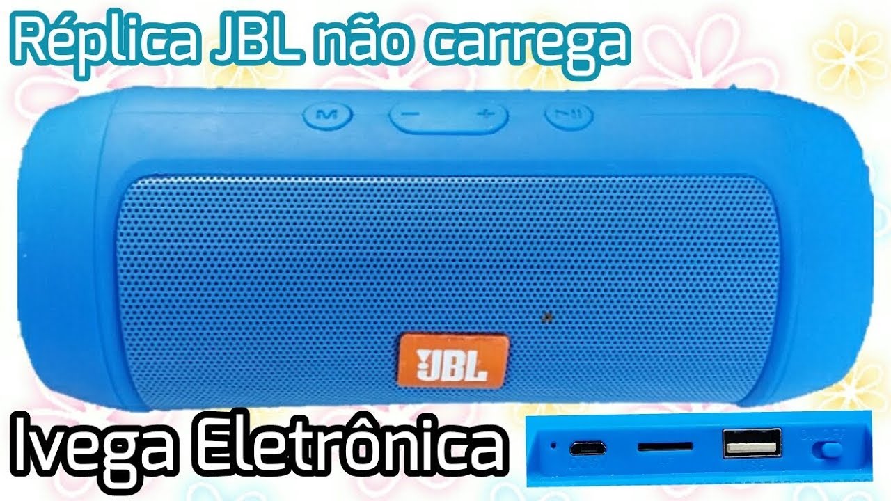 abrindo jbl charge 3
