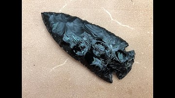 221 - From this to That, flint knapping a Dovetail. 1/2