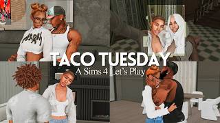 Taco Tuesday | Awkward Black Girl Ep 2 | The Sims 4 Let's Play