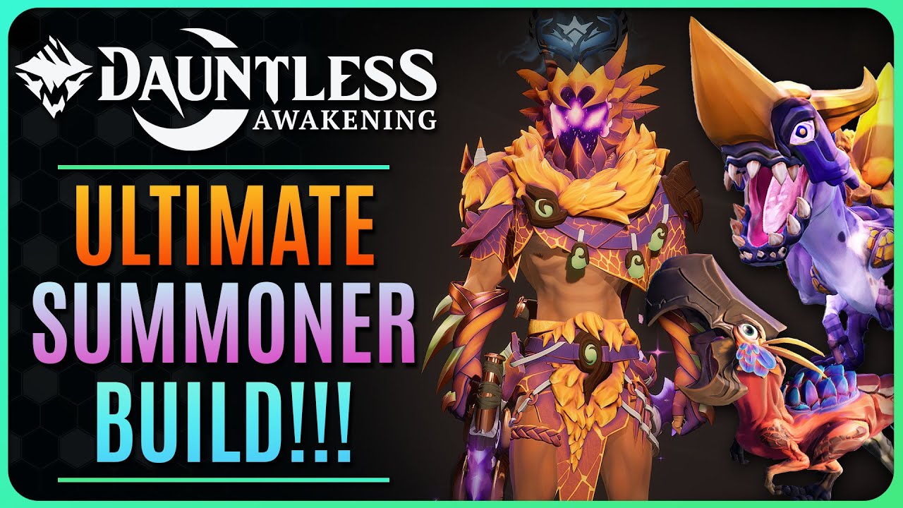 ULTIMATE SUMMONER BUILD!!! DAUNTLESS AWAKENING - YouTube