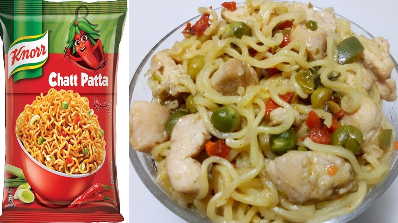 Knorr Chatpata Noodles With Chicken & Vegetables by Dua ka Kitchen
