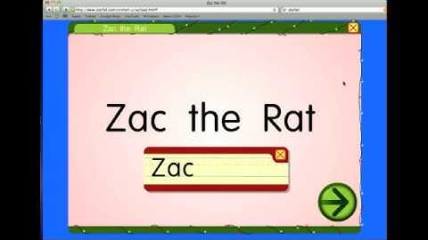 Starfall: Learn to Read with Zac the Rat