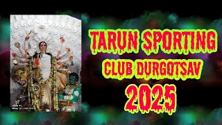 Tarun Sporting club Durgotsav 2025. Video Artist -Manav 