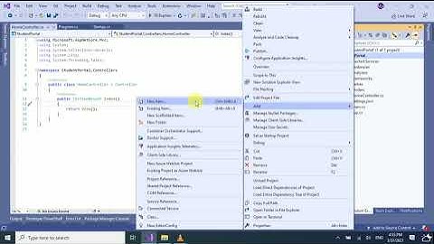 3rd Asp.net Core Mvc, Converting Empty template project to Mvc