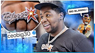 BIG 30 gets BLRRRD rings for POOH SHIESTY & MONEYBAGG YO at Jewelry Unlimited