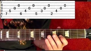 ENTER SANDMAN 🔷 Metallica (1 of 2)🔷 Guitar Lesson chords