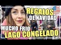 LAGO CONGELADO + enseño REGALOS de NAVIDAD 🇺🇸 Raque Late Vlogs