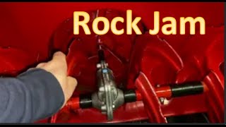 Snow Blower locks up - ROCK Auger Jam -Troy Built Toro Craftsman Ariens Honda Repair Fix Maintenance