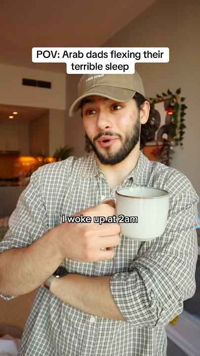 Arab dads flexing their terrible sleep 😴