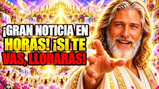 GOD SAYS: IN A FEW HOURS YOU WILL RECEIVE GREAT NEWS! IF YOU LEAVE, YOU WILL CRY! | GOD'S MESSAGE...