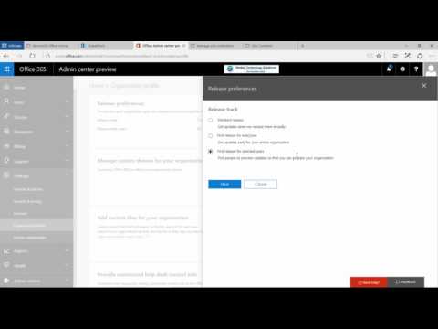 Release Preferences in SharePoint 2016