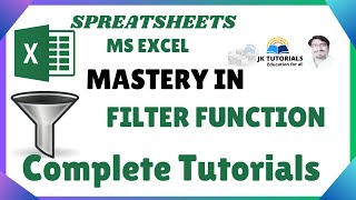 🔥 Master FILTER Function in Excel | Dynamic Data Filter | Excel Filter Explained in Hindi